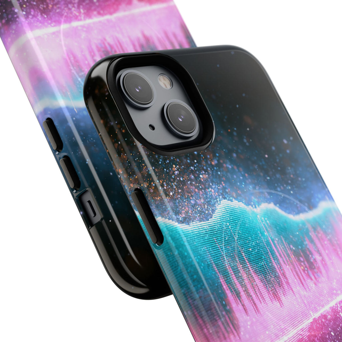 Digital Frequency · Tough 2.0 Magnetic Phone Case for iPhone · Pink