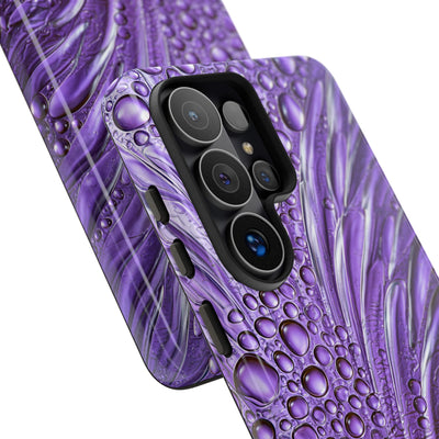 Violet Liquid Gel · Tough Phone Case for Samsung · Purple