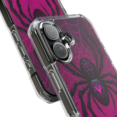 Obsidian Neon Widow · Impact Custodia per iPhone · Magsafe