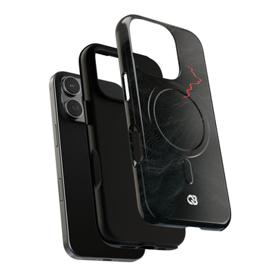 Crimson Ridge Pass · Tough 2.0 Magnetic Phone Case for iPhone · Black