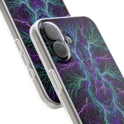 Electric Plasma Arbor · Lite Phone Case for iPhone ·  Purple
