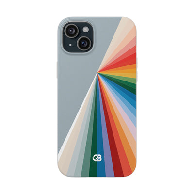 Grey Lite Phone Case for iPhone - Slate Prism Burst