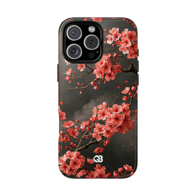 Dark Sakura Nocturne · Tough Phone Case for iPhone · Black