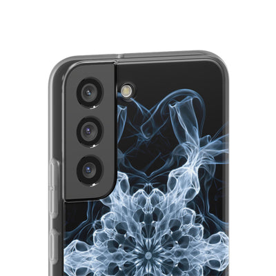 Blue Lite Phone Case for Samsung - Glacial Smoke Crown
