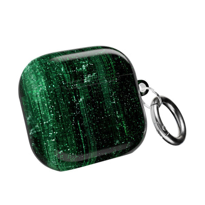 Emerald Void · Hard Case for AirPods & AirPods Pro · Green