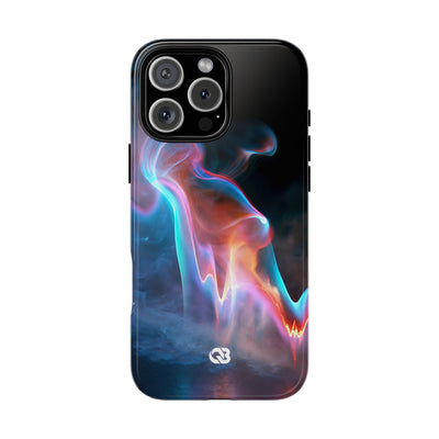 Neon Waveform · Tough Phone Case for iPhone · Black