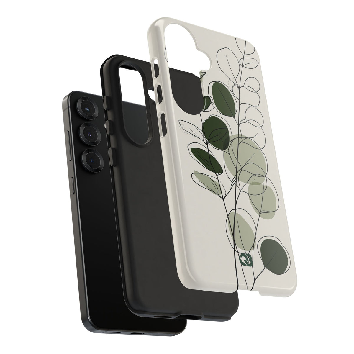 Eucalyptus Foliage Study · Tough Phone Case for Samsung · Green