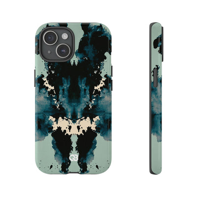 Rorschach Ink Void · Tough Phone Case for iPhone · Black