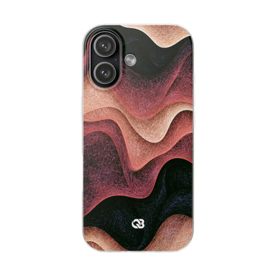 Rose Contour Waves · Lite Phone Case for iPhone ·  Pink
