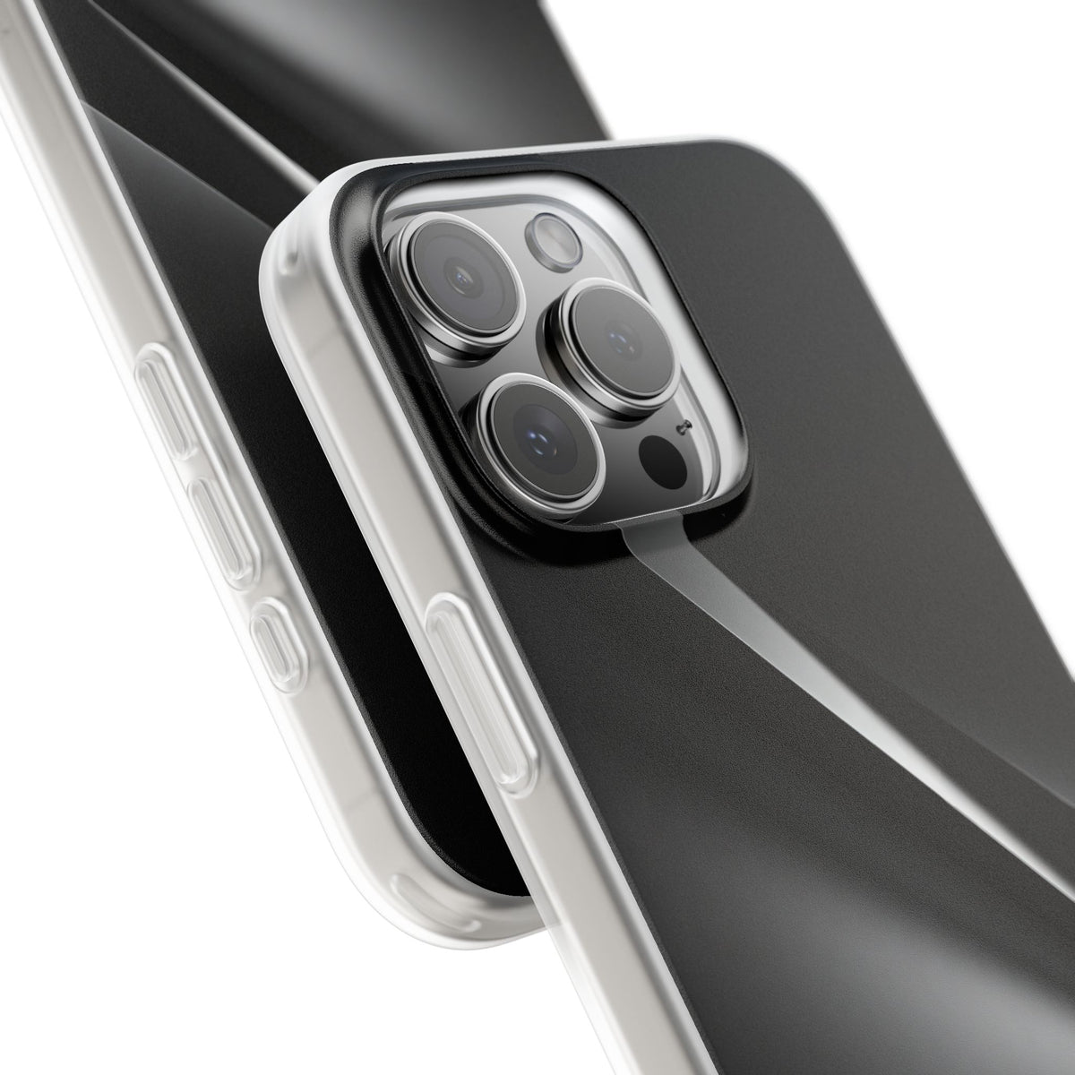 Obsidian Ridge · Lite Phone Case for iPhone ·  Black