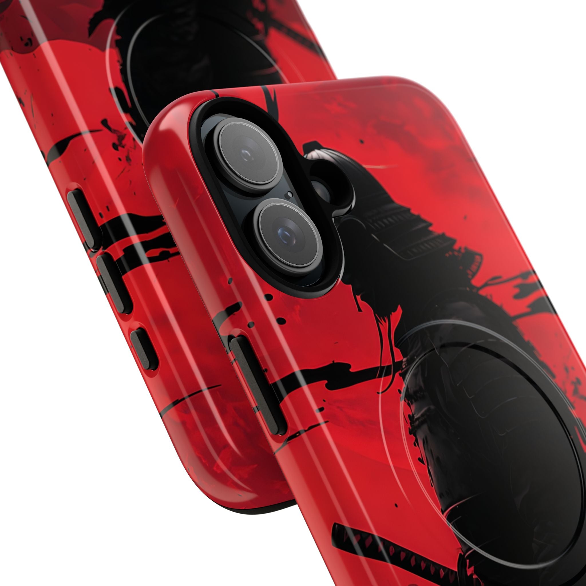 Crimson Samurai iPhone 16 Plus Case - Tough+