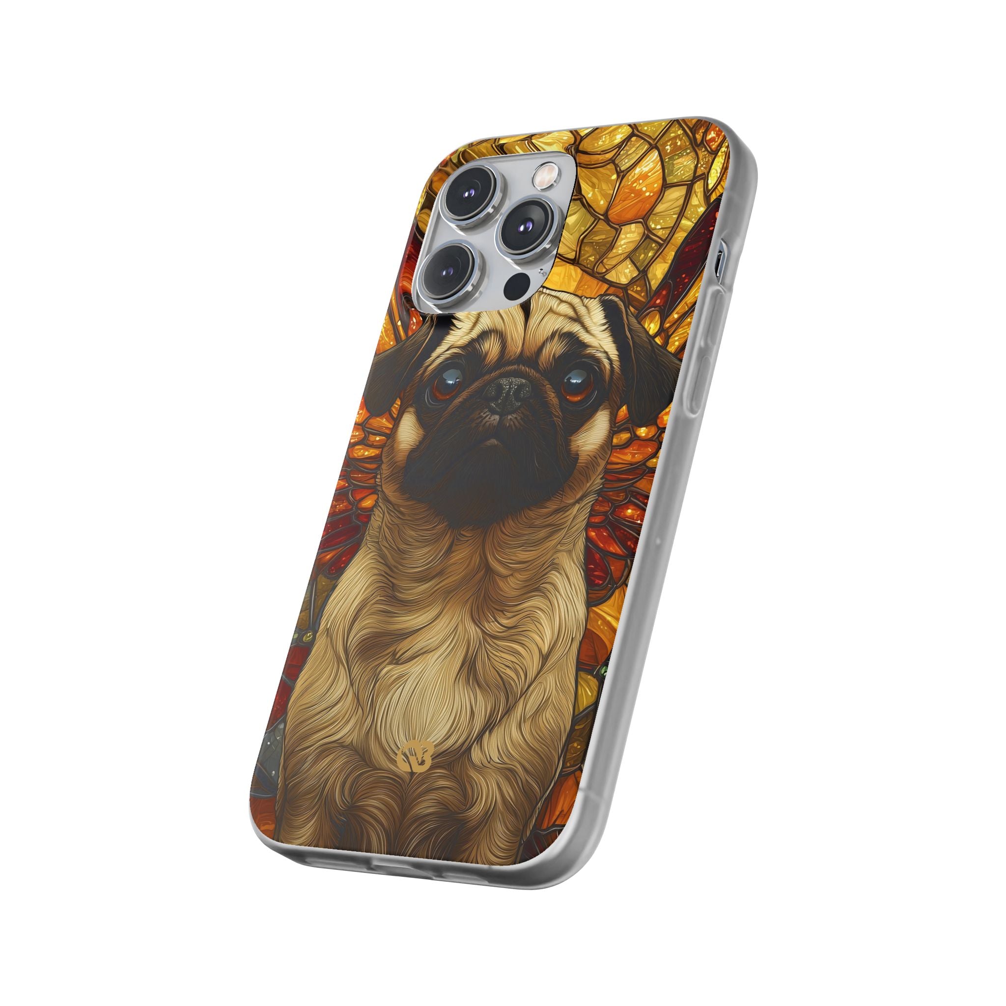 Amber Pug Divinity · Soft Case for iPhone