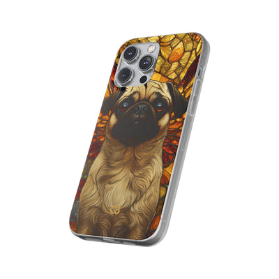 Amber Pug Divinity · Soft Case for iPhone