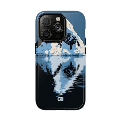 Blue Tough 2.0 Magsafe Phone Case for iPhone - Arctic Summit Mirror