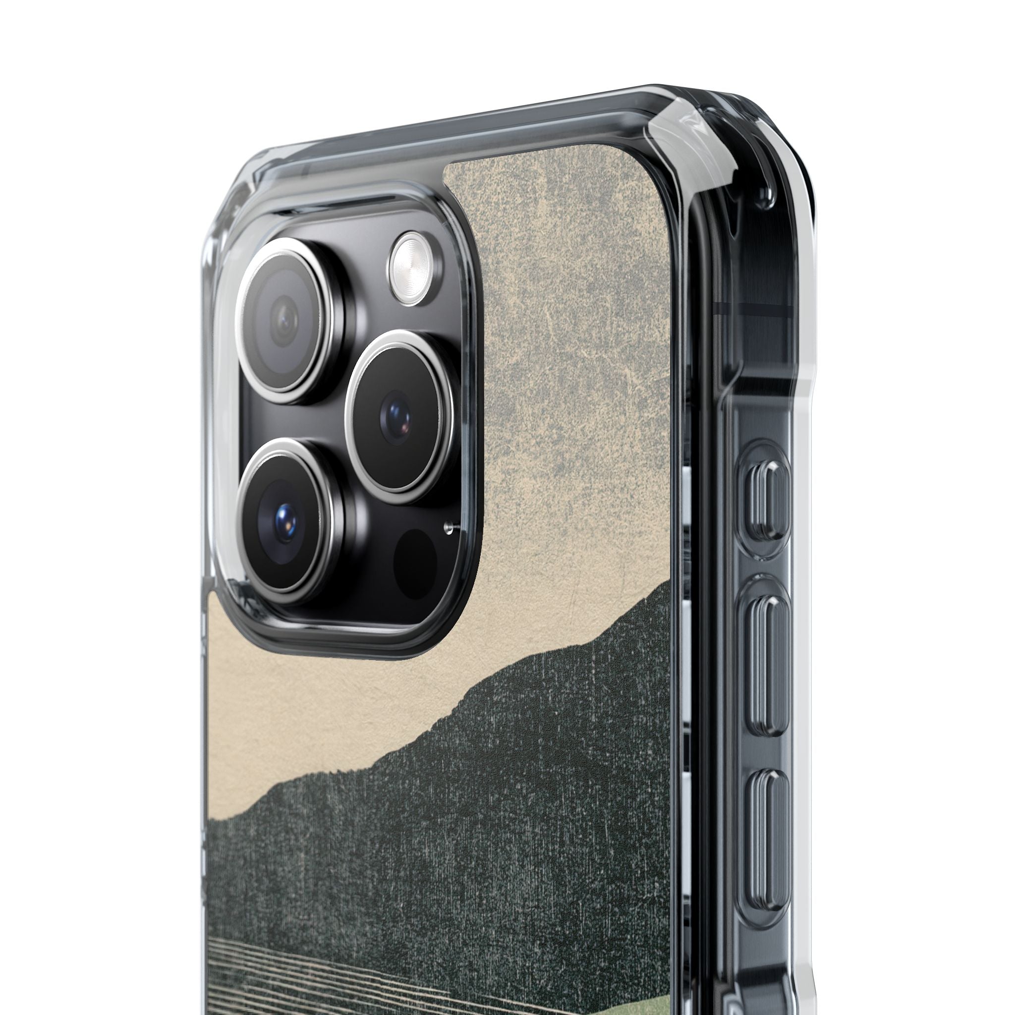 Green Impact MagSafe Phone Case for iPhone - Moss Ridge Grain