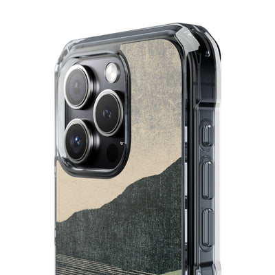 Green Impact MagSafe Phone Case for iPhone - Moss Ridge Grain