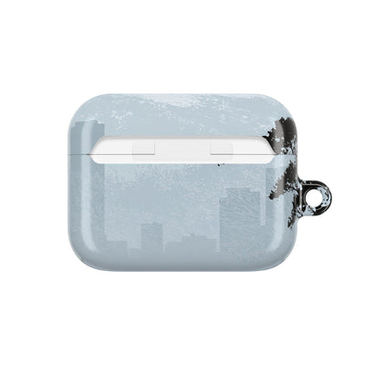 Misty Horizon · Hard Case for AirPods & AirPods Pro · Blue