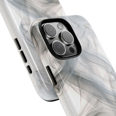 Vapor Noir · Tough 2.0 Magnetic Phone Case for iPhone · White