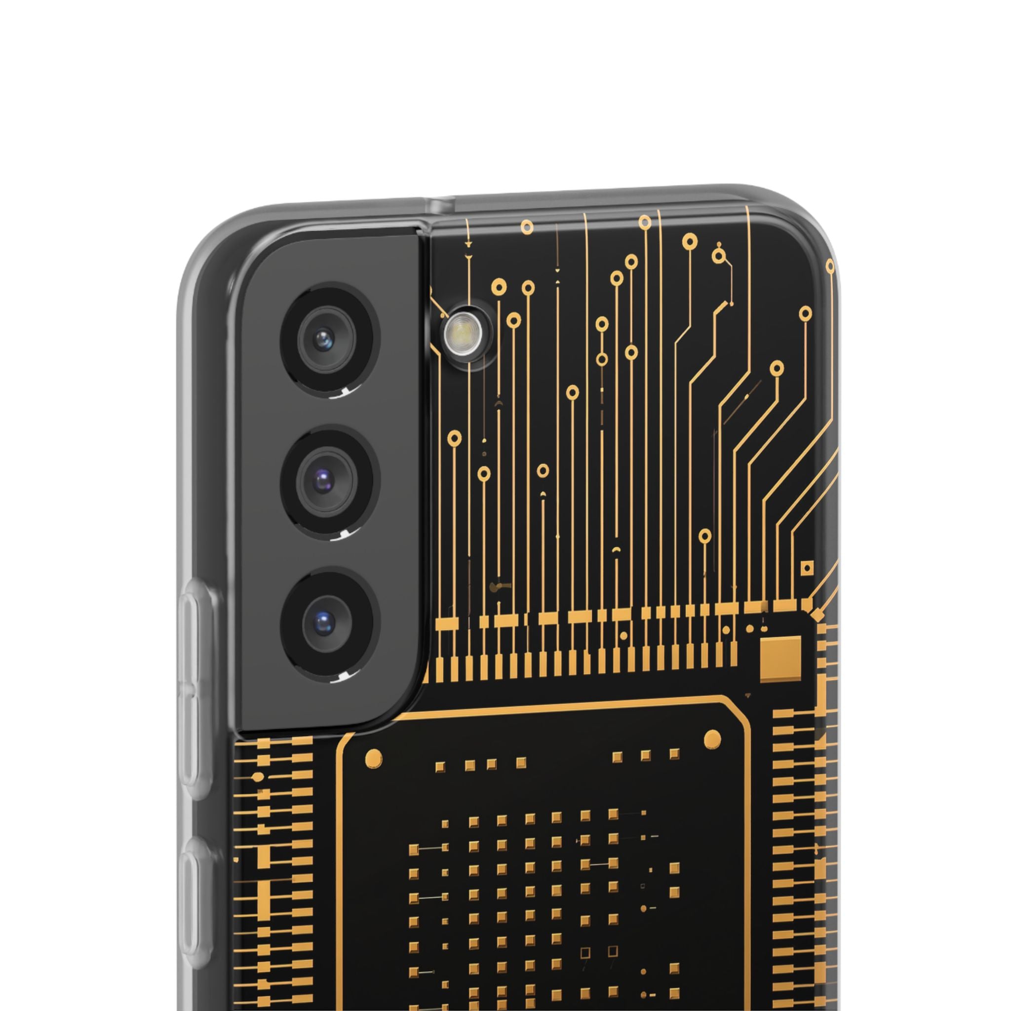 Gold Lite Phone Case for Samsung - Cyber Gold Processor