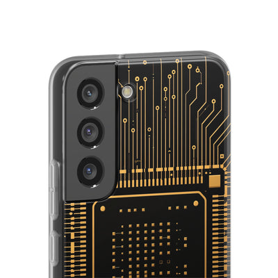 Gold Lite Phone Case for Samsung - Cyber Gold Processor