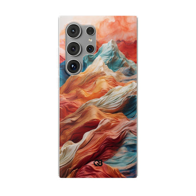 Molten Ridge Flow · Soft Phone Case for Samsung