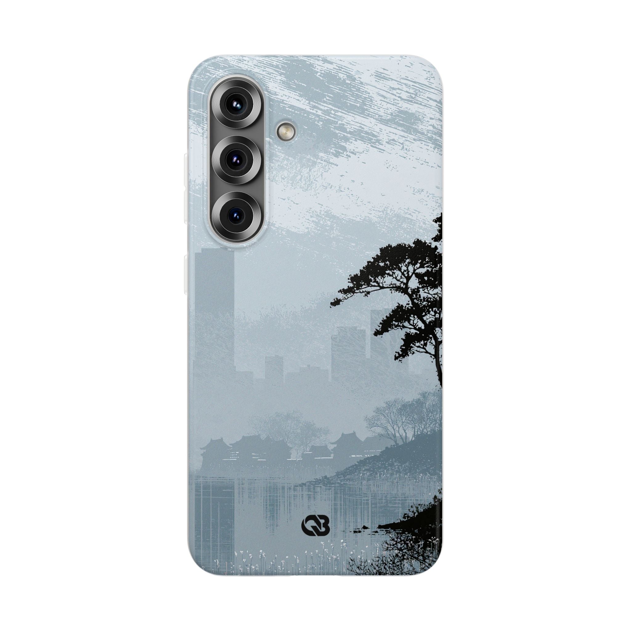 Grey Lite Phone Case for Samsung - Steel Slate Zen
