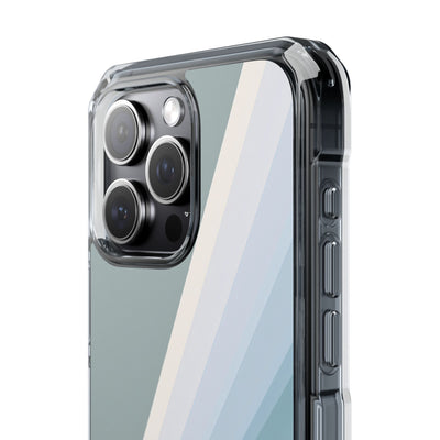 Green Impact MagSafe Phone Case for iPhone - Sage Prism Beam