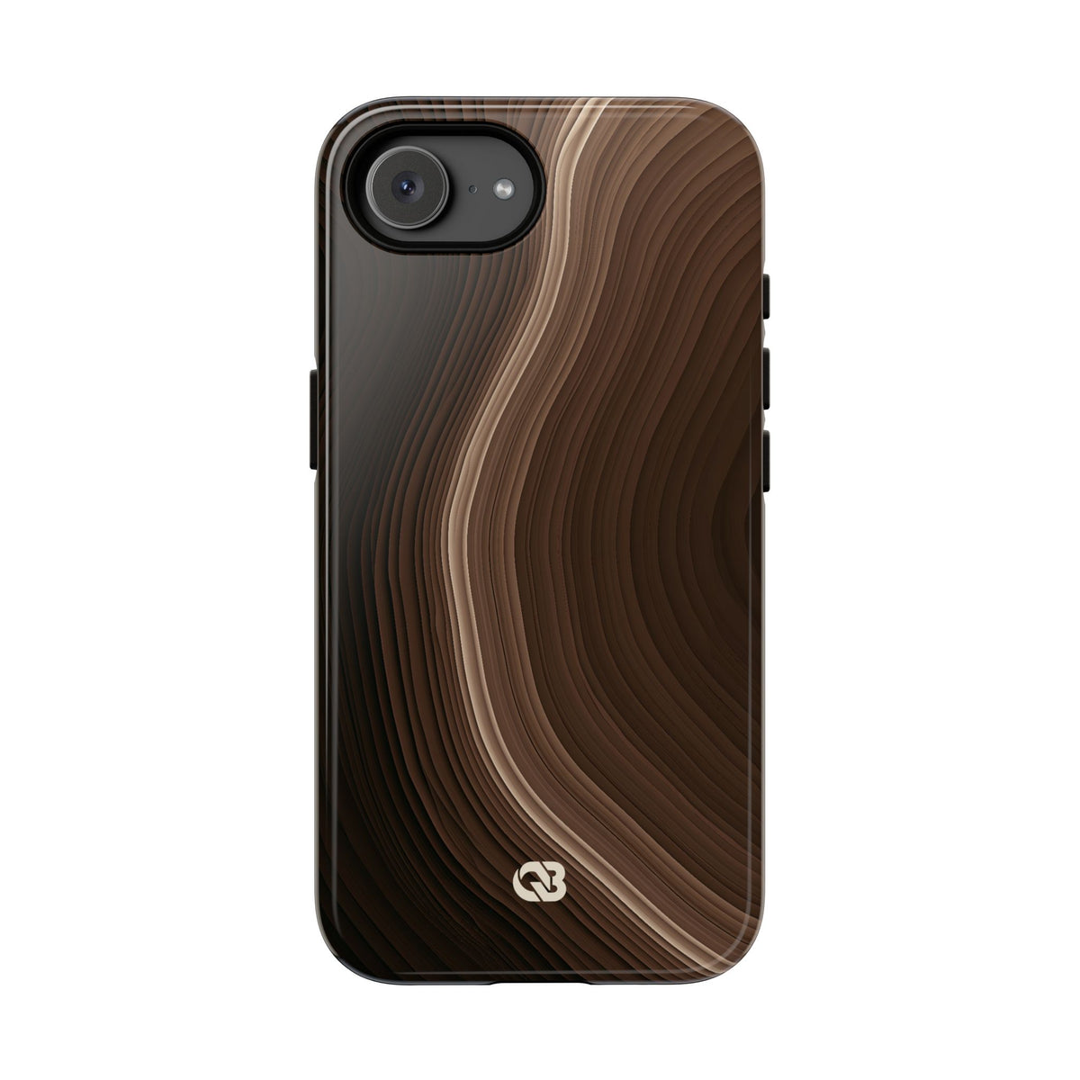 Umber Strata · Tough Phone Case for iPhone · Brown