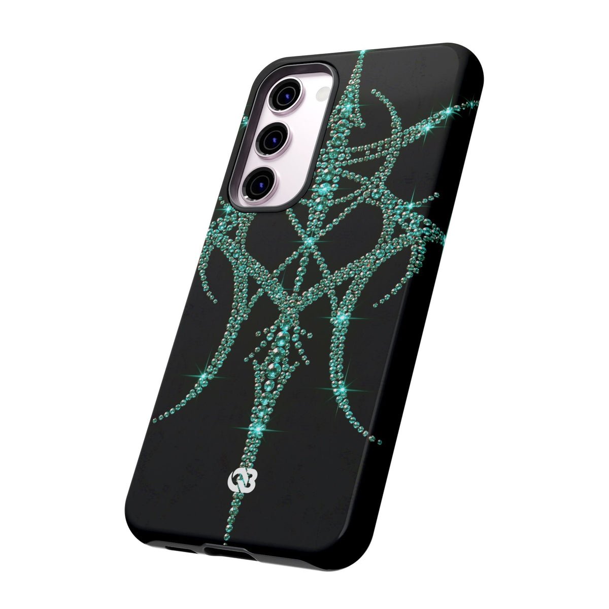 Teal Cyber Sigil · Tough Phone Case for Samsung · Teal
