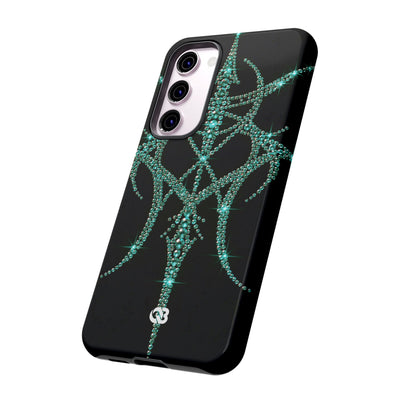 Teal Cyber Sigil · Tough Phone Case for Samsung · Teal