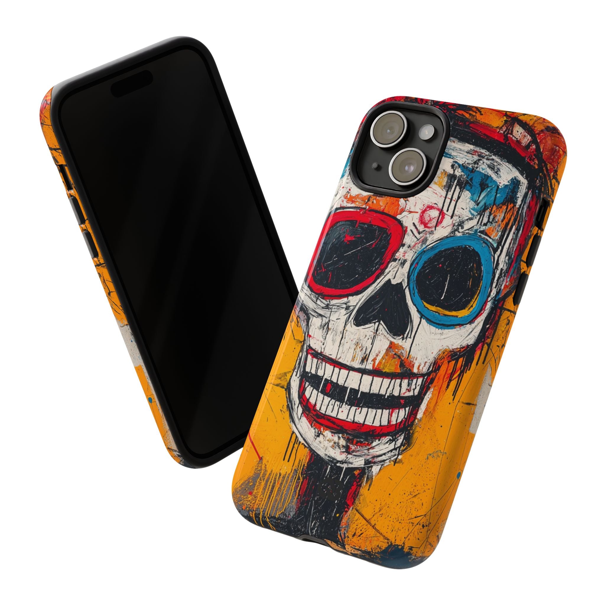 Vivid Graffiti Skull · Tough Phone Case for iPhone