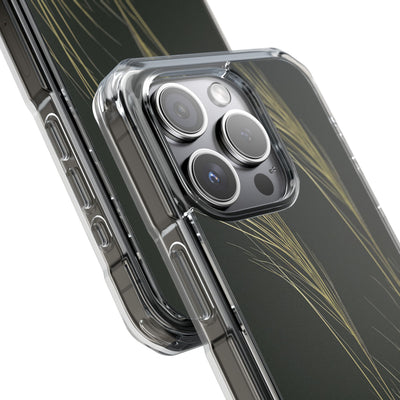 Green Impact MagSafe Phone Case for iPhone - Midnight Gilded Grass