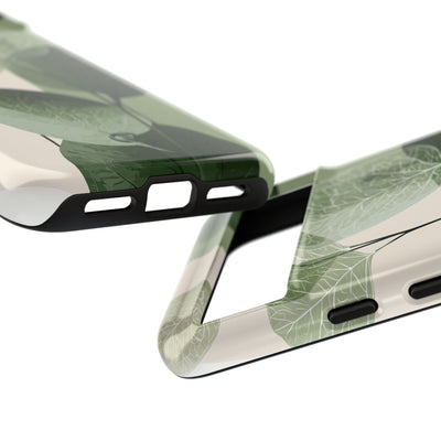 Layered Eucalyptus Study · Tough Phone Case for Pixel ·  Green