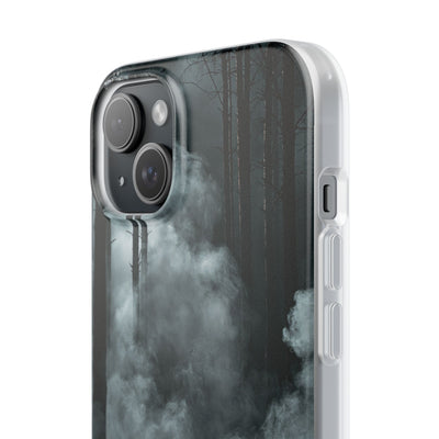 Shadowed Pine Mist · Lite Phone Case for iPhone ·  Black