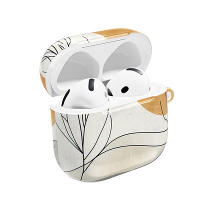 Orange Eclipse Trees - AirPods Case