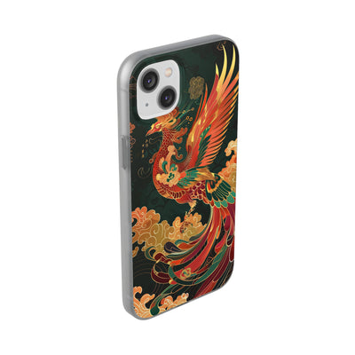 Imperial Phoenix Ascent · Lite Phone Case for iPhone ·  Red