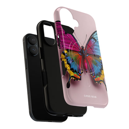 Vivid Butterfly iPhone 16 Case - Tough+