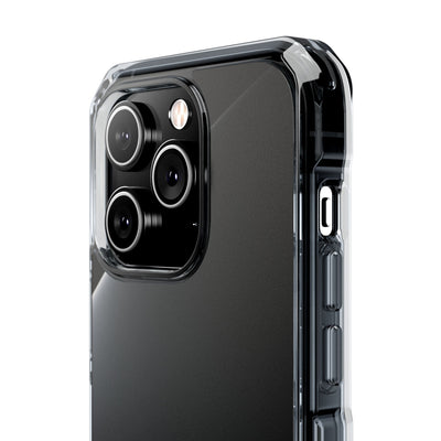 Black Impact MagSafe Phone Case for iPhone - Obsidian Lunar Arch