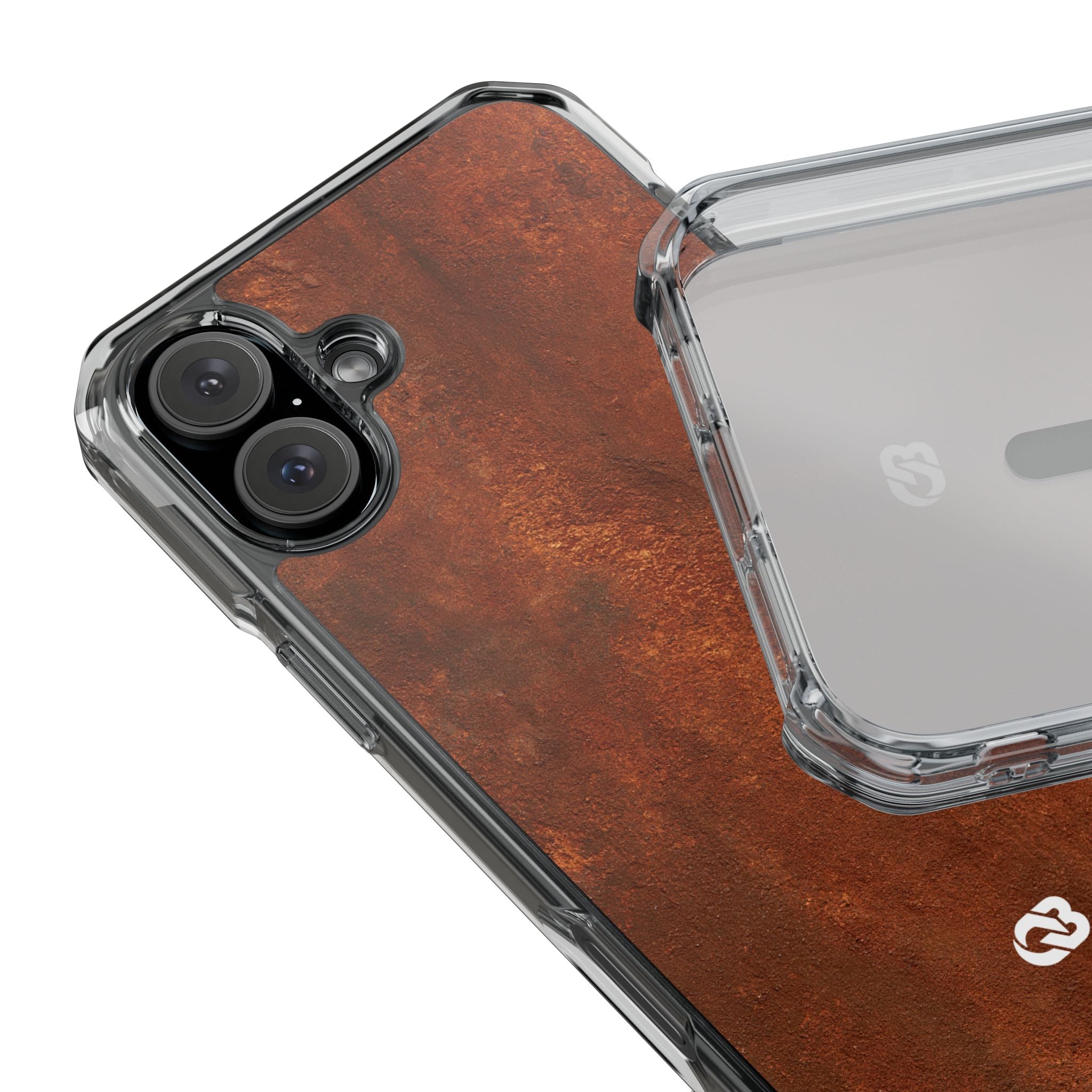 Orange Impact MagSafe Phone Case for iPhone - Oxidized Iron Crust