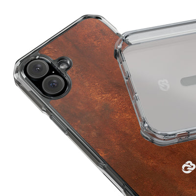 Orange Impact MagSafe Phone Case for iPhone - Oxidized Iron Crust