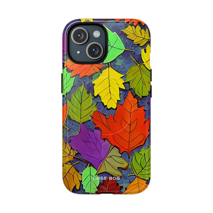 Vivid Leafburst iPhone 15 Case - Tough+