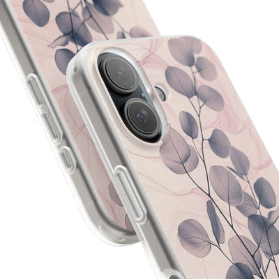 Ethereal Indigo Eucalyptus · Soft Phone Case for iPhone