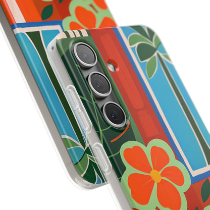 Orange Blossom Burst Samsung S24 Case - Soft