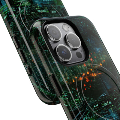 Tactical Avionics HUD · Tough 2.0 Magnetic Phone Case for iPhone · Green