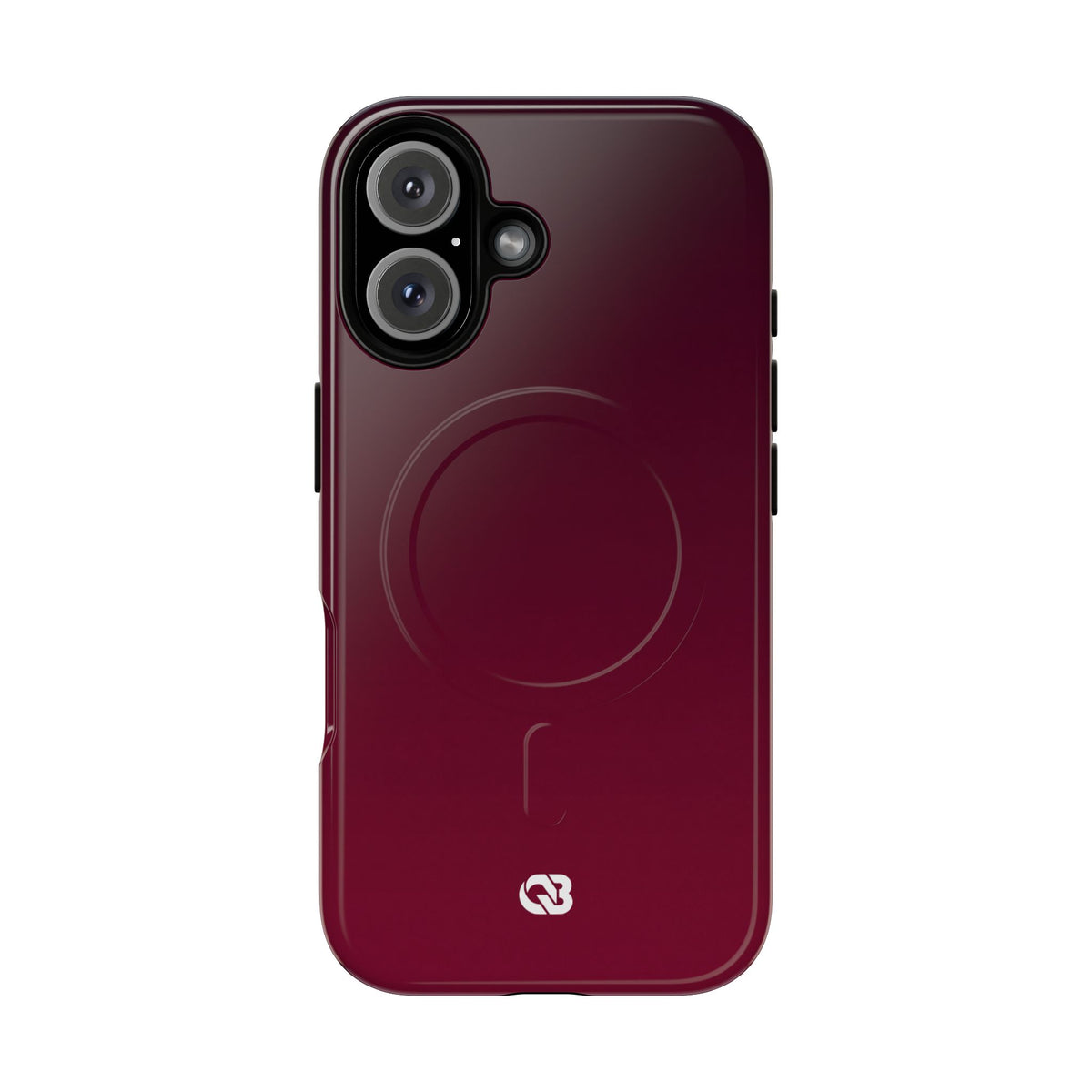 Bordeaux Spectrum · Tough 2.0 Magnetic Phone Case for iPhone · Red