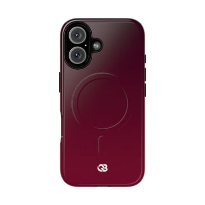 Bordeaux Spectrum · Tough 2.0 Magnetic Phone Case for iPhone · Red