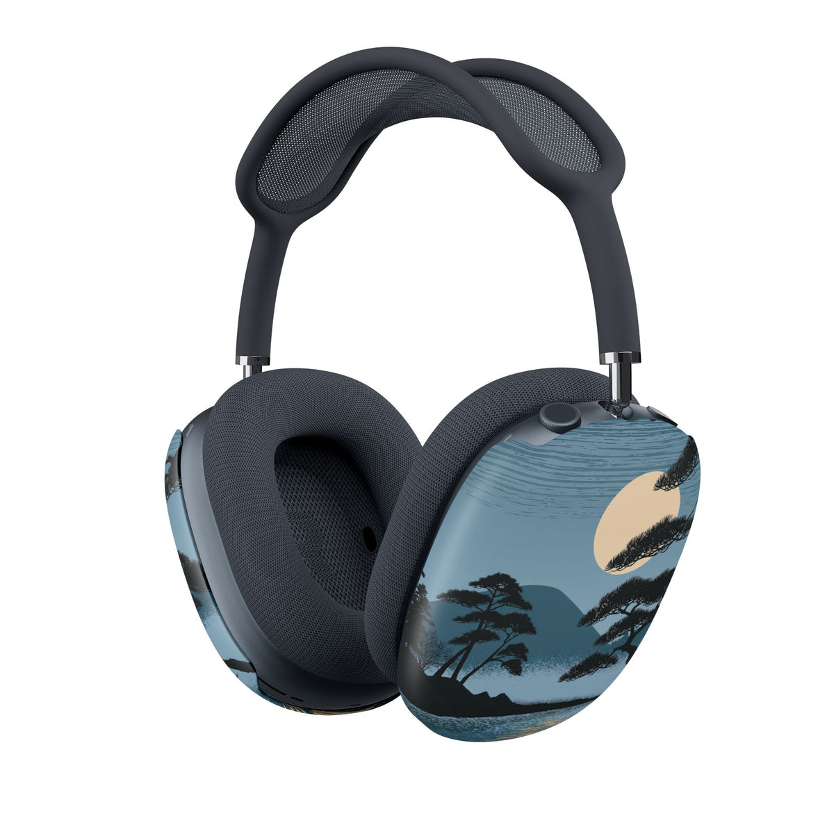 Moonlit Pine Horizon · Hard Case for AirPods Max · Blue