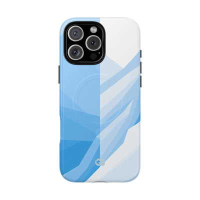 Blue Tough 2.0 Magsafe Phone Case for iPhone - Arctic Glacial Ridge