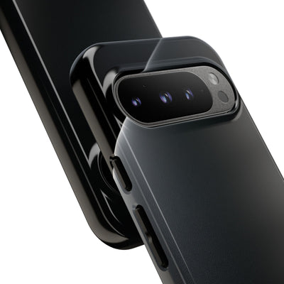 Black Tough Phone Case for Google Pixel - Obsidian Lunar Arch