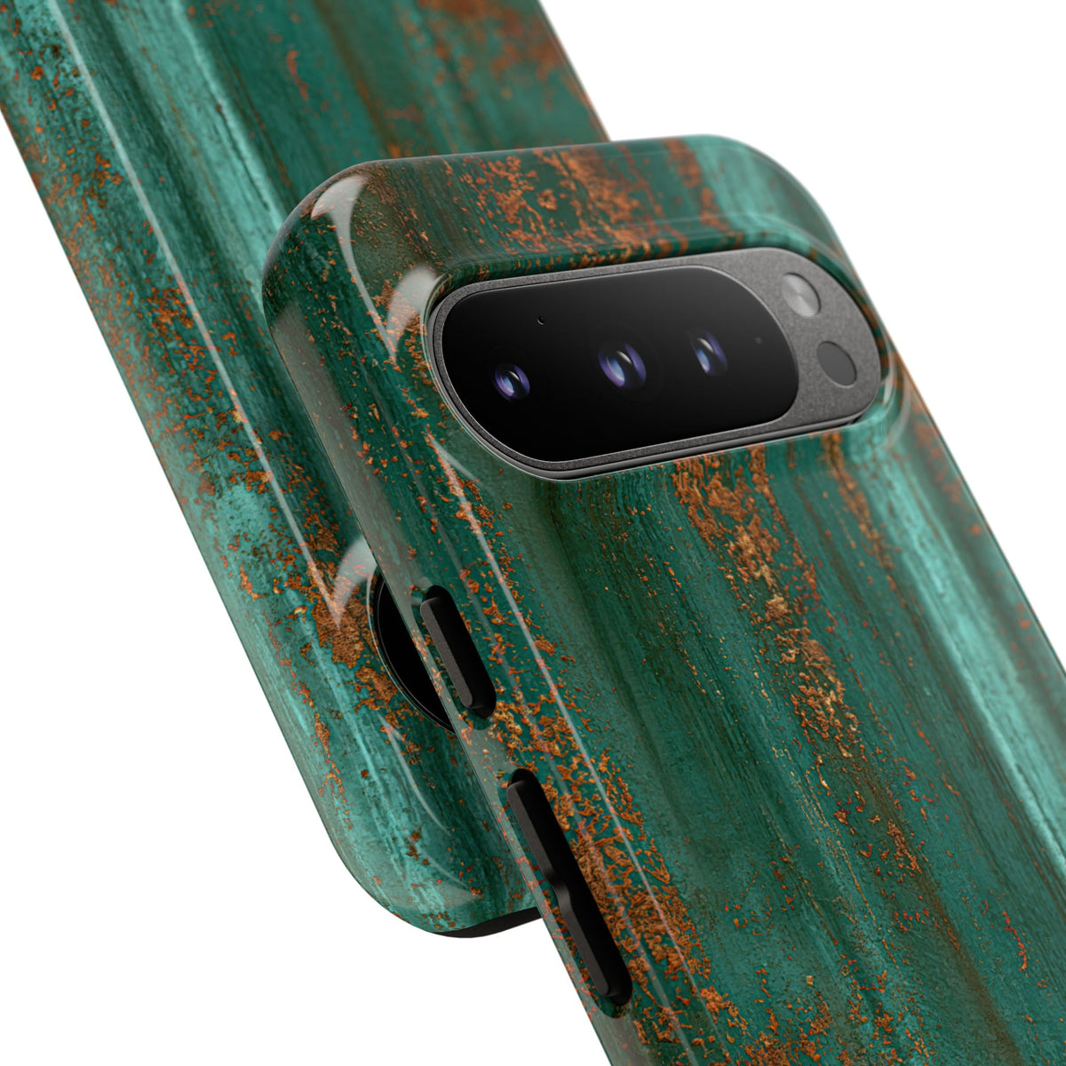 Oxidized Verdigris · Tough Phone Case for Pixel ·  Teal